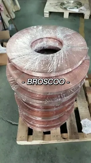 Flexibles Kupferfolienband aus flachem Metall mit Rost- und Korrosionsschutz zum Löten