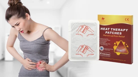 Grundlegende Anpassung Großhandelspreis Neues Produkt Wärmetherapiepflaster Feminines Menstruationsschmerzlinderungspflaster
